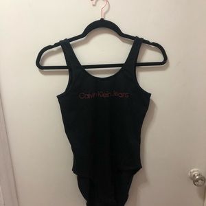 Calvin Klein jeans bodysuit